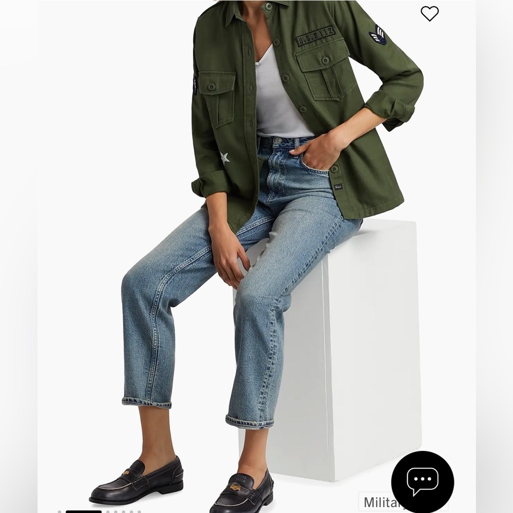 Rails Olive Green Loren Shirt/Jacket - Picture 2 of 15